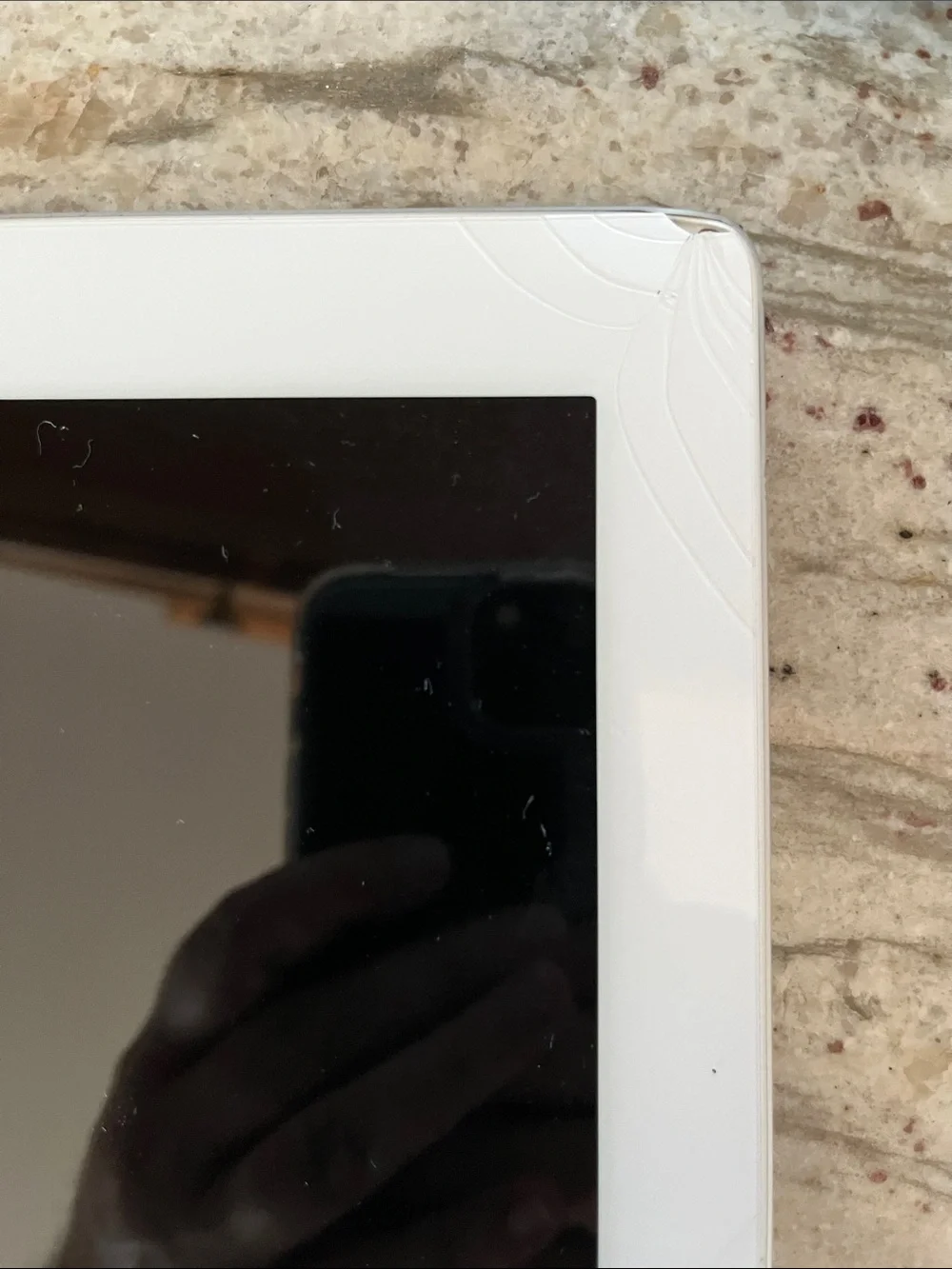 iHome Silver Charging Dock with White Tablet